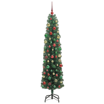 Albero di Natale artificiale con 300 LED Verde 210 cm