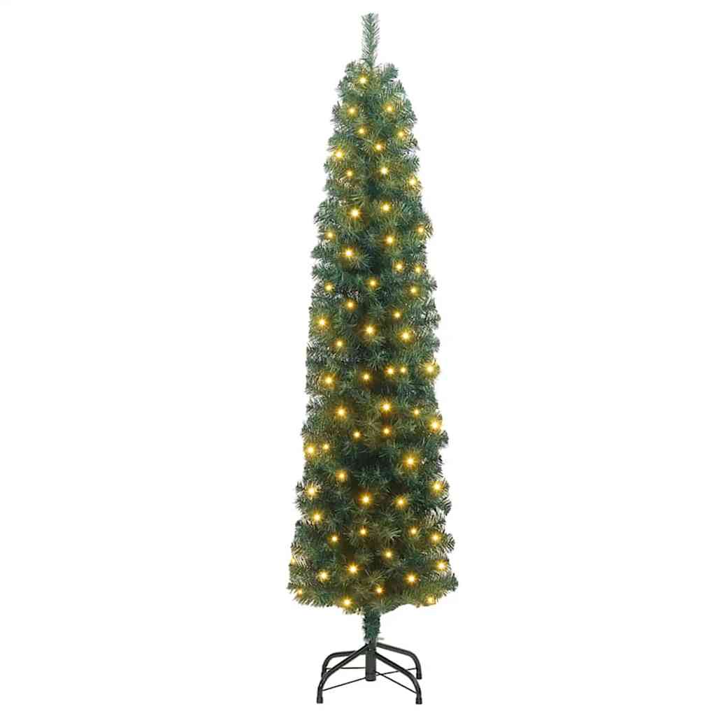 Albero di Natale artificiale con 300 LED Verde 240 cm