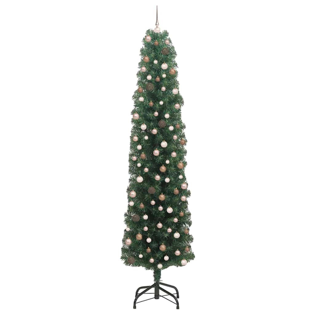 Albero di Natale artificiale con 300 LED Verde 240 cm
