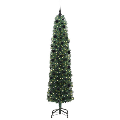 Albero di Natale artificiale con 300 LED Verde 240 cm