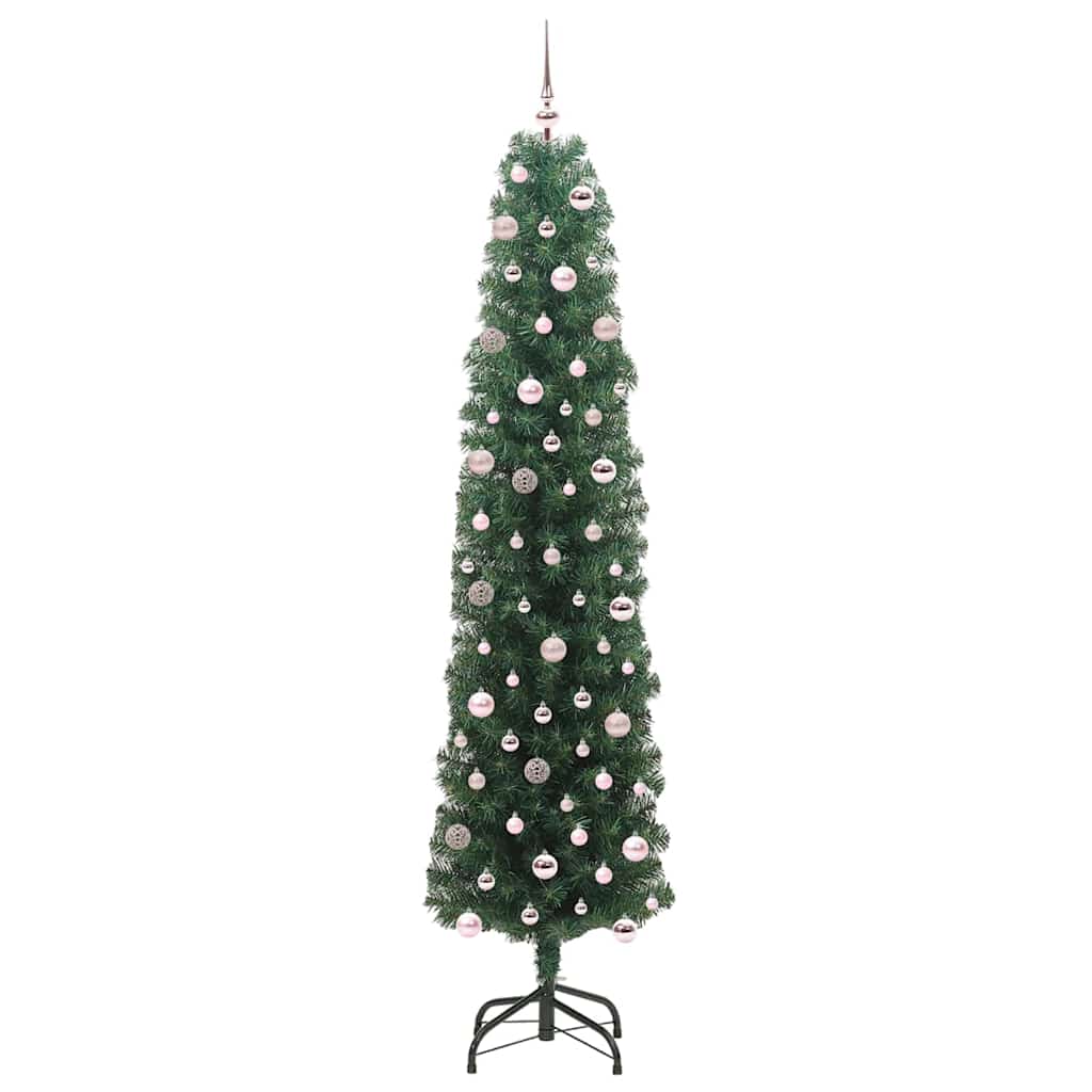 Albero di Natale artificiale con 300 LED Verde 240 cm