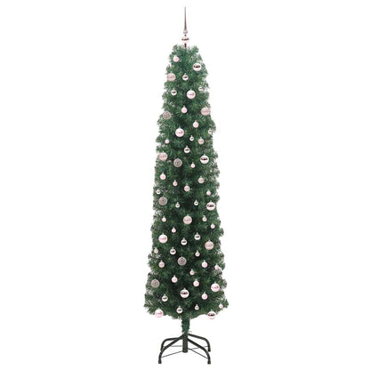 Albero di Natale artificiale con 300 LED Verde 240 cm