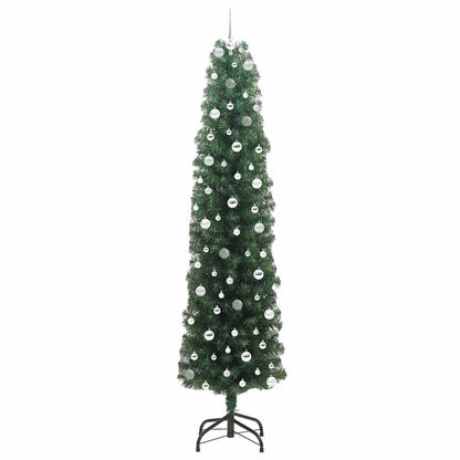 Albero di Natale artificiale con 300 LED Verde 240 cm