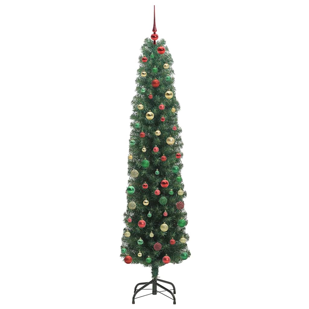 Albero di Natale artificiale con 300 LED Verde 240 cm