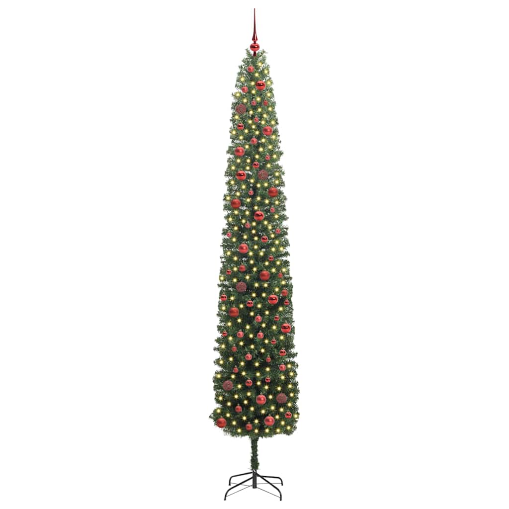 Albero di Natale artificiale con 300 LED Verde 270 cm