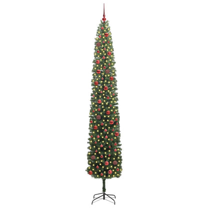 Albero di Natale artificiale con 300 LED Verde 270 cm