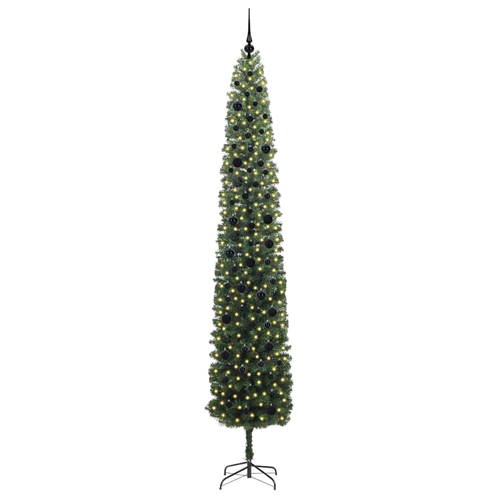 Albero di Natale artificiale con 300 LED Verde 270 cm