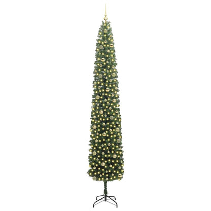 Albero di Natale artificiale con 300 LED Verde 270 cm