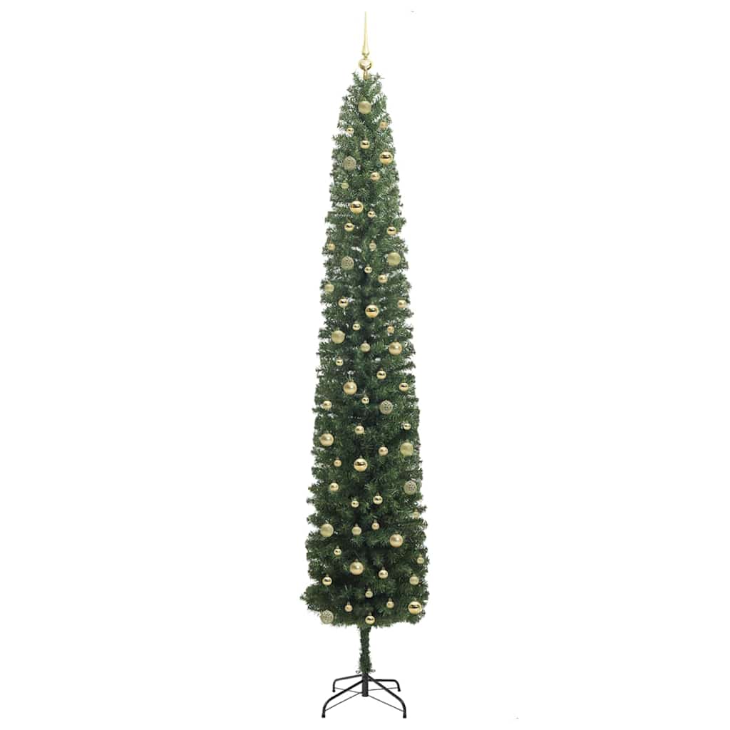 Albero di Natale artificiale con 300 LED Verde 270 cm