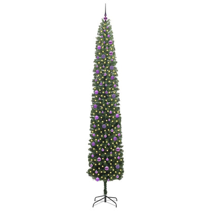 Albero di Natale artificiale con 300 LED Verde 270 cm