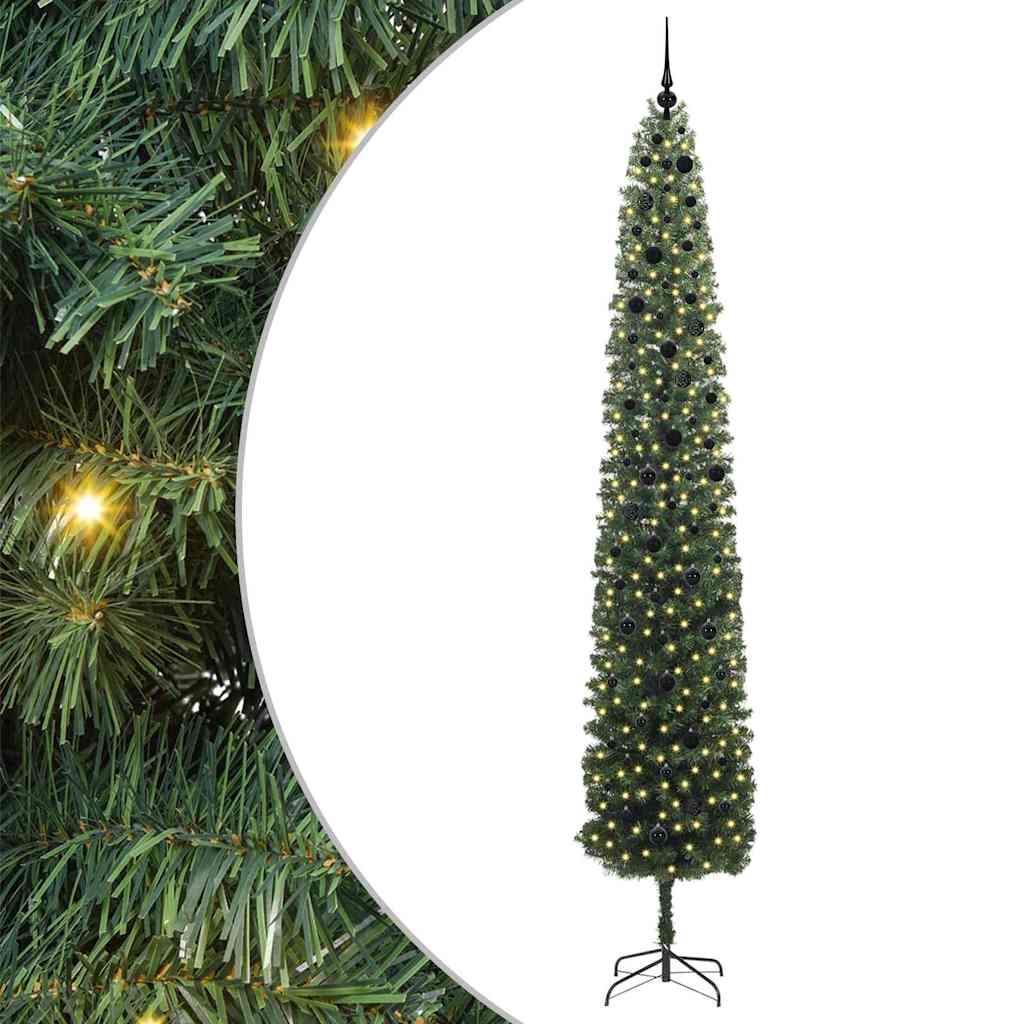 Albero di Natale artificiale con 300 LED Verde 300 cm