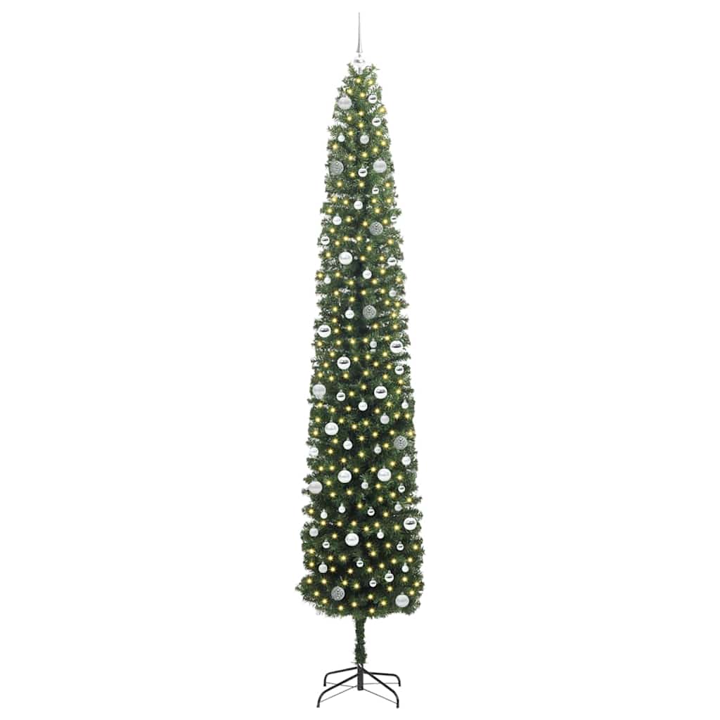 Albero di Natale artificiale con 300 LED Verde 300 cm