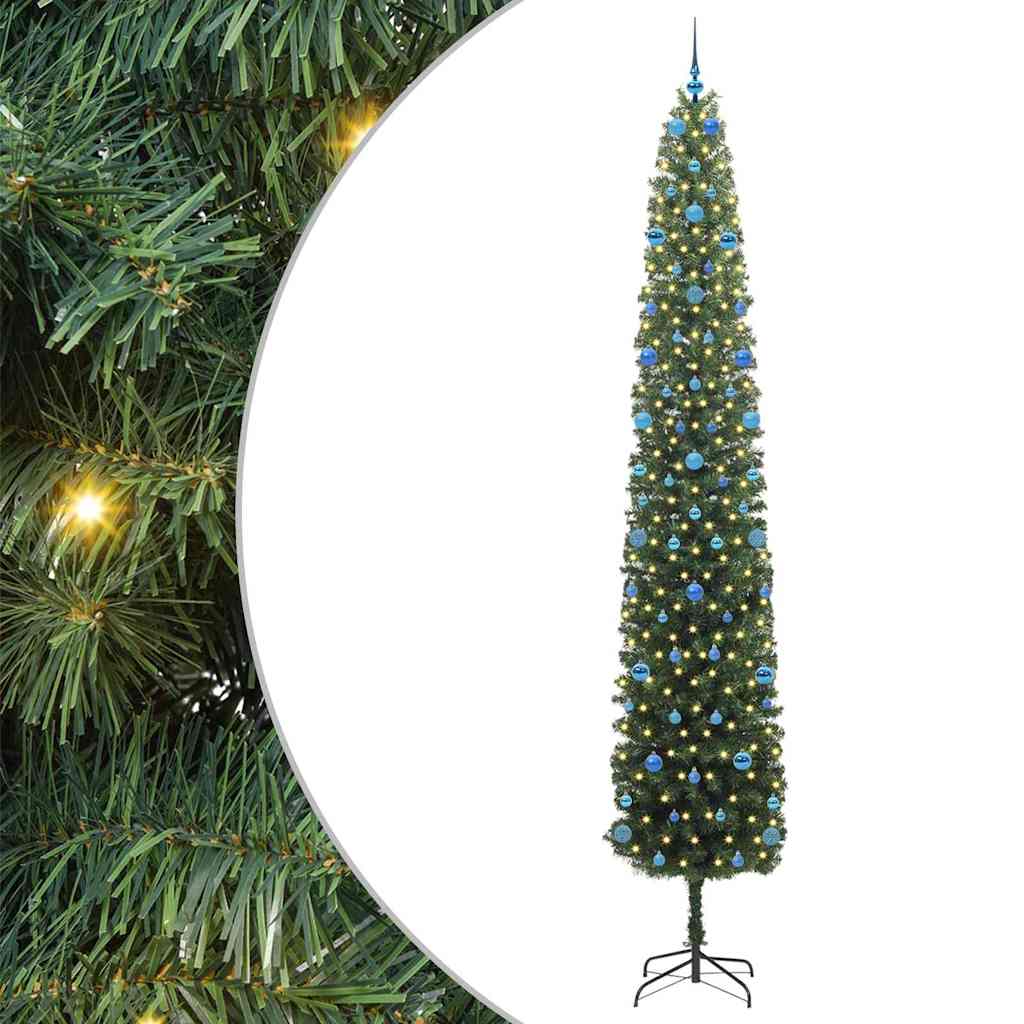 Albero di Natale artificiale con 300 LED Verde 300 cm