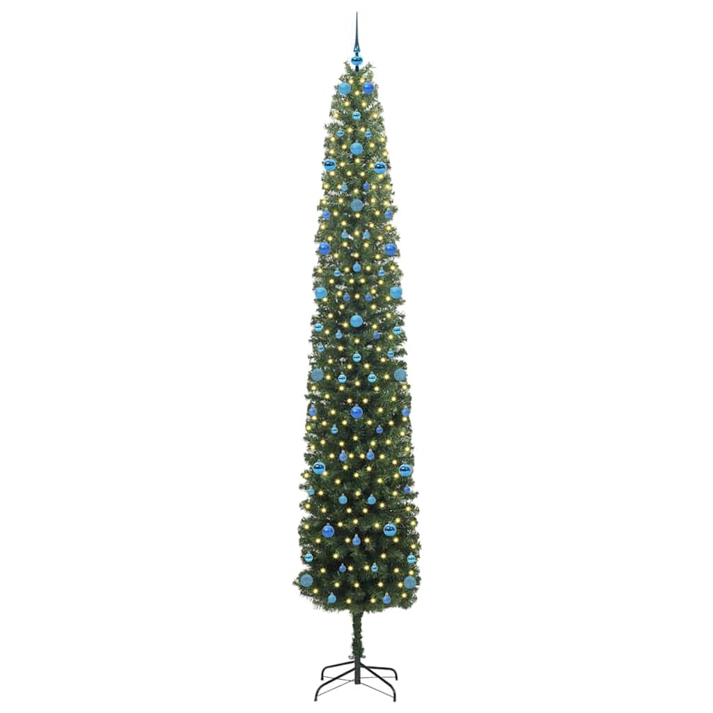 Albero di Natale artificiale con 300 LED Verde 300 cm