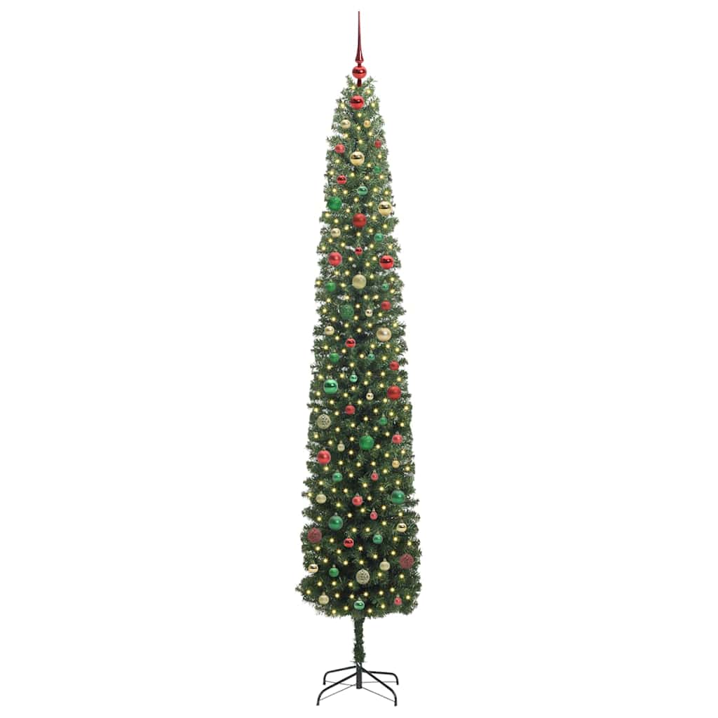 Albero di Natale artificiale con 300 LED Verde 300 cm