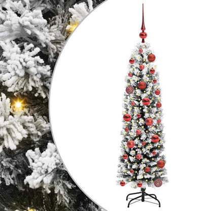 Albero di Natale artificiale con 150 LED Verde 120 cm