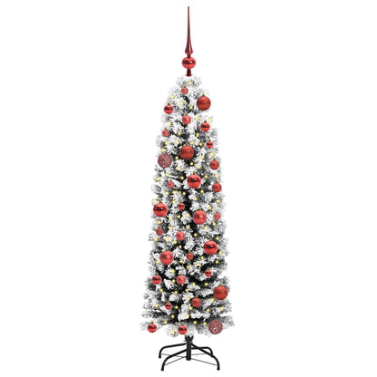 Albero di Natale artificiale con 150 LED Verde 120 cm