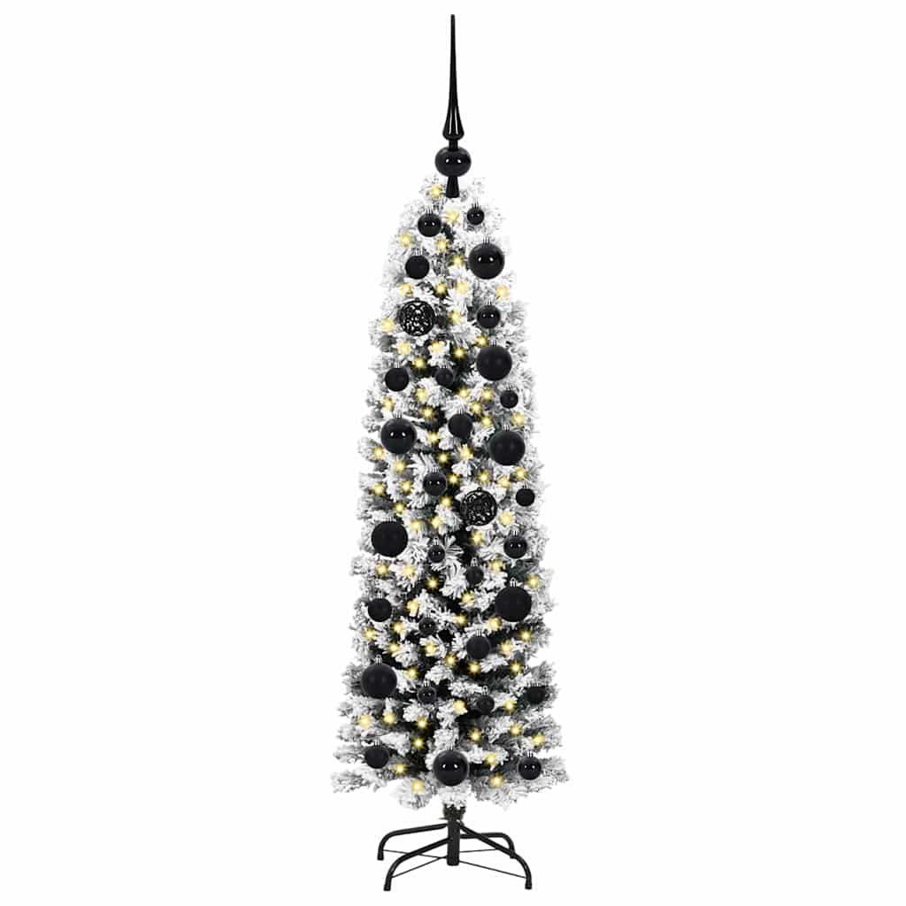Albero di Natale artificiale con 150 LED Verde 120 cm