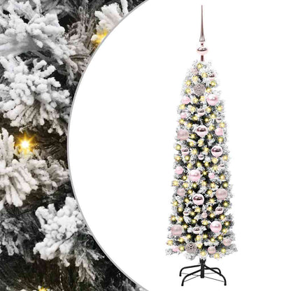 Albero di Natale artificiale con 150 LED Verde 120 cm