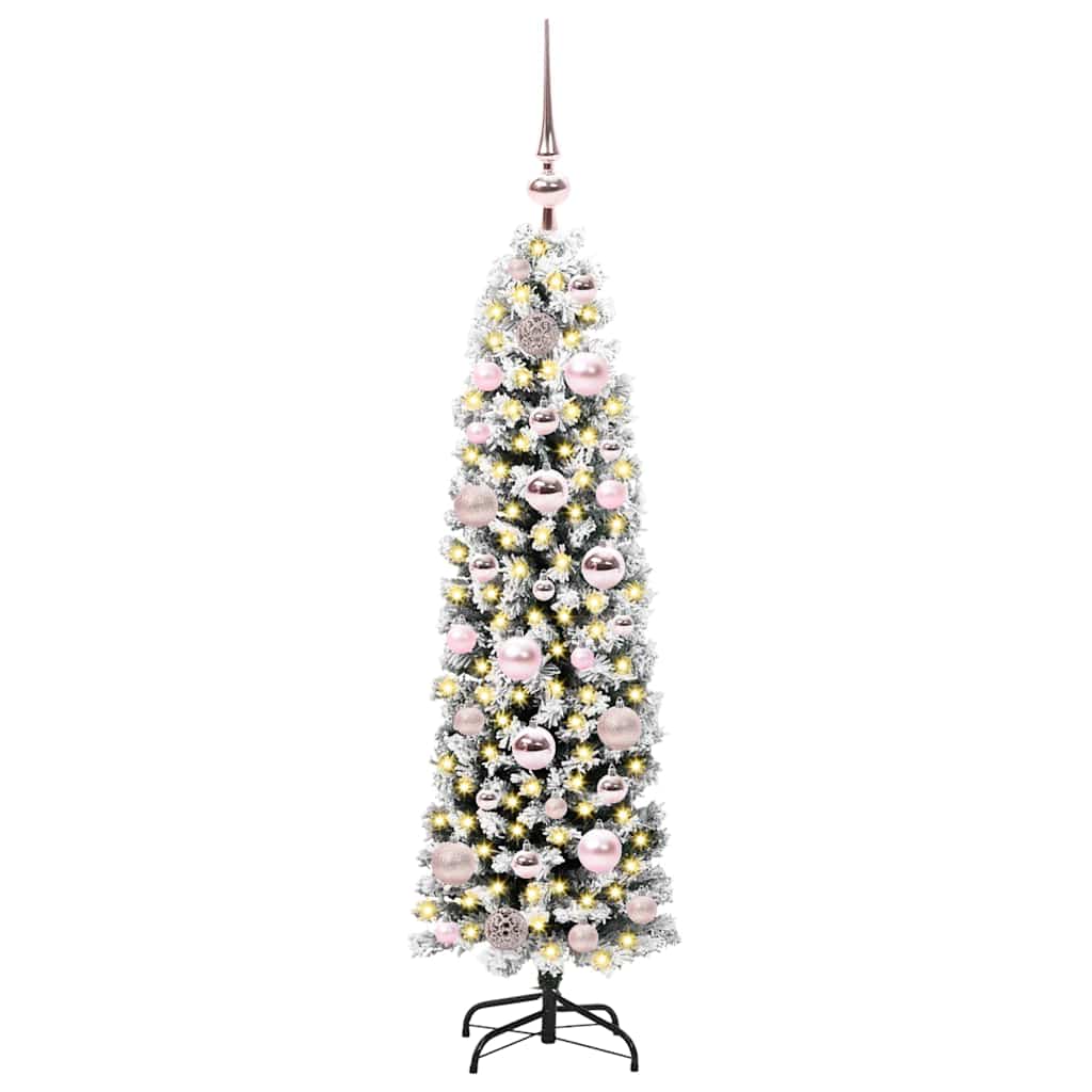 Albero di Natale artificiale con 150 LED Verde 120 cm