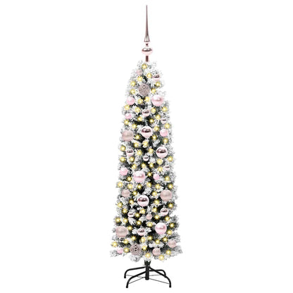 Albero di Natale artificiale con 150 LED Verde 120 cm