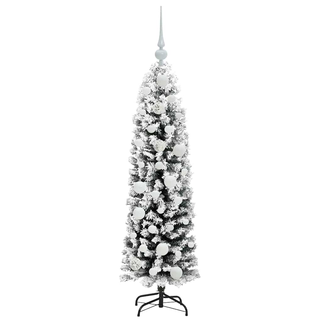Albero di Natale artificiale con 150 LED Verde 120 cm
