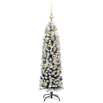 Albero di Natale artificiale con 150 LED Verde 120 cm