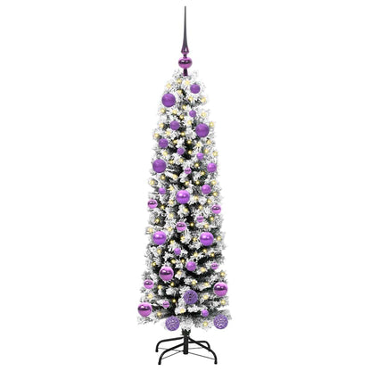 Albero di Natale artificiale con 150 LED Verde 120 cm