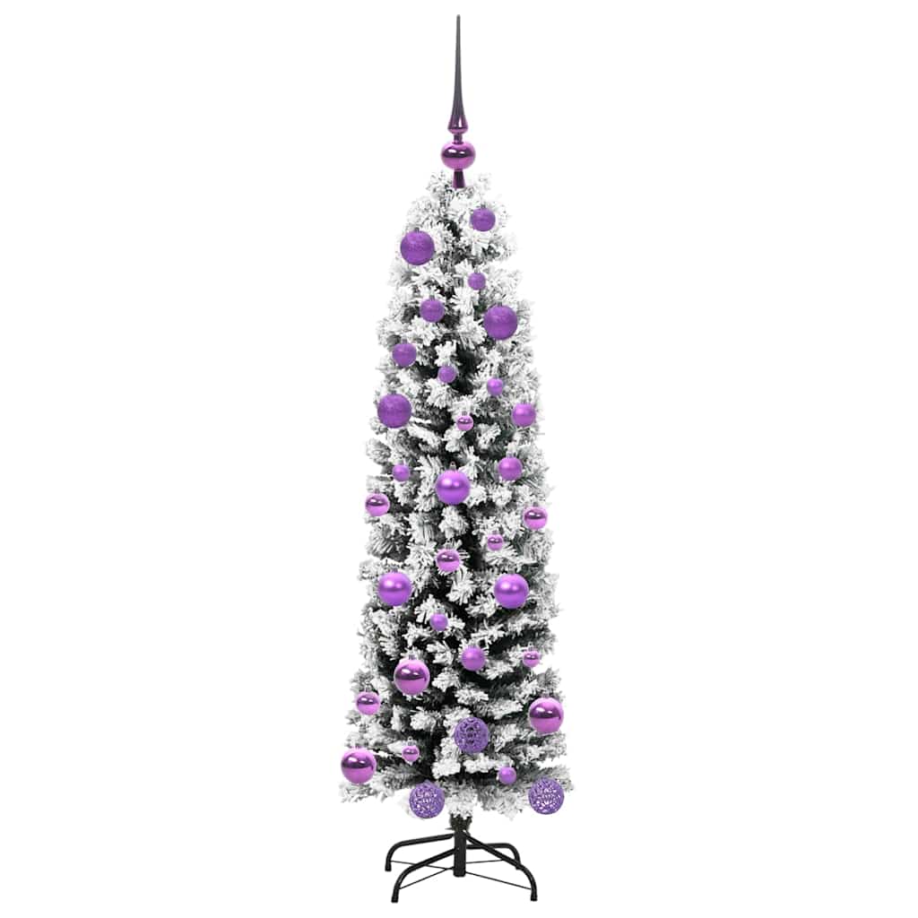 Albero di Natale artificiale con 150 LED Verde 120 cm