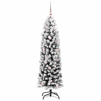 Albero di Natale artificiale con 150 LED Verde 150 cm