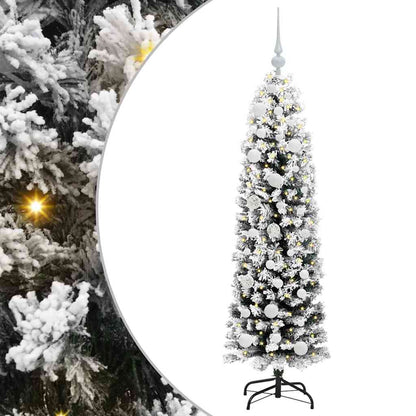 Albero di Natale artificiale con 150 LED Verde 150 cm