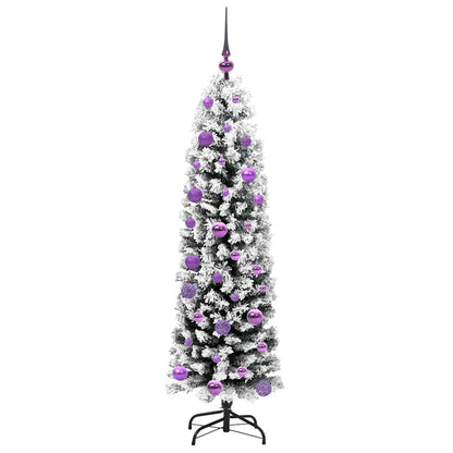 Albero di Natale artificiale con 150 LED Verde 150 cm