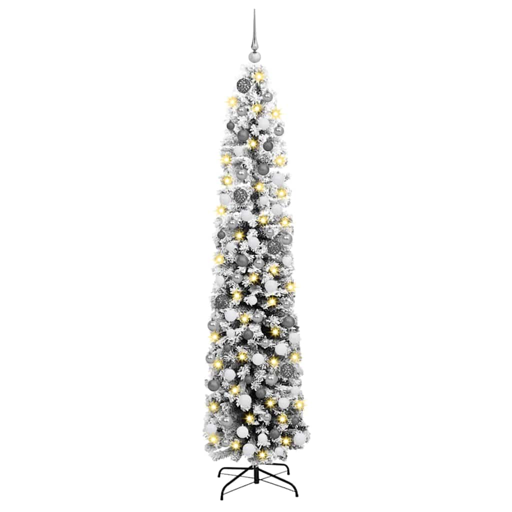 Albero di Natale artificiale con 300 LED Verde 180 cm