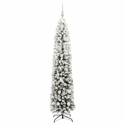 Albero di Natale artificiale con 300 LED Verde 180 cm