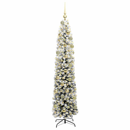 Albero di Natale artificiale con 300 LED Verde 180 cm