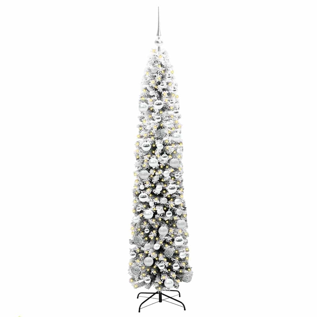 Albero di Natale artificiale con 300 LED Verde 180 cm