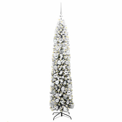 Albero di Natale artificiale con 300 LED Verde 180 cm