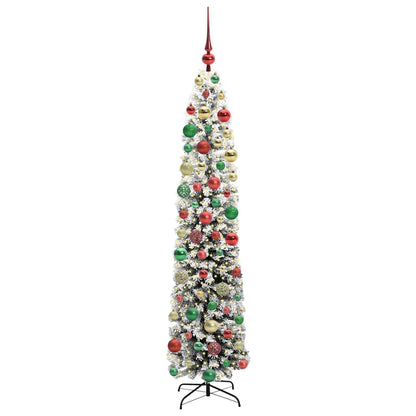 Albero di Natale artificiale con 300 LED Verde 180 cm