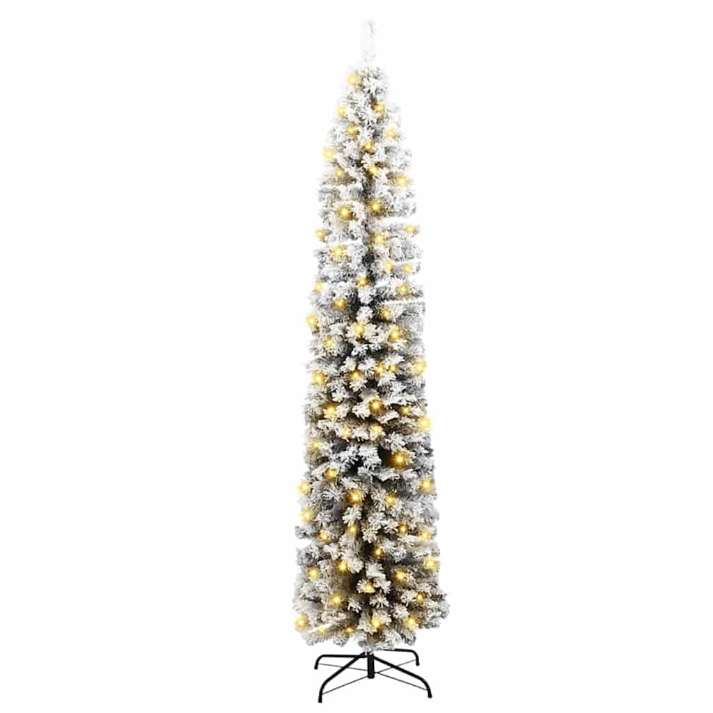 Albero di Natale artificiale con 300 LED Verde 210 cm