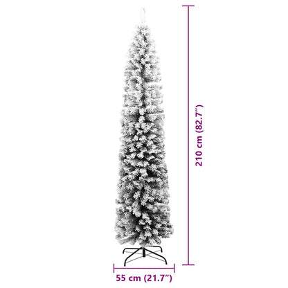 Albero di Natale artificiale con 300 LED Verde 210 cm