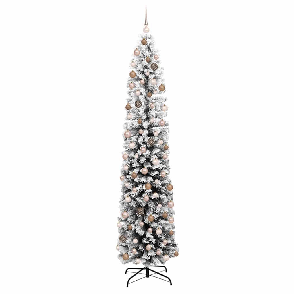 Albero di Natale artificiale con 300 LED Verde 210 cm