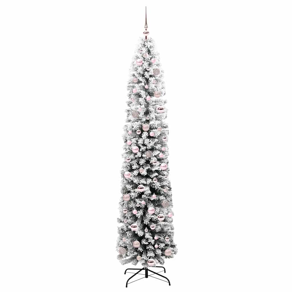 Albero di Natale artificiale con 300 LED Verde 210 cm