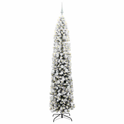 Albero di Natale artificiale con 300 LED Verde 210 cm