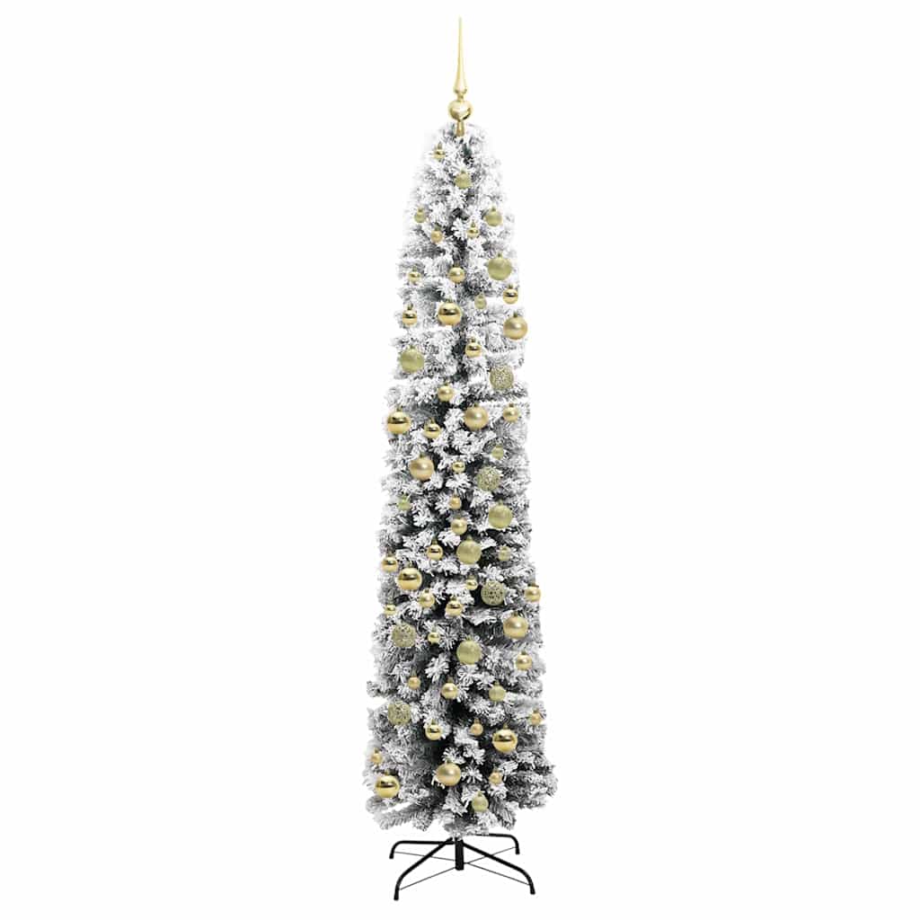 Albero di Natale artificiale con 300 LED Verde 210 cm
