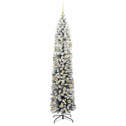 Albero di Natale artificiale con 300 LED Verde 210 cm
