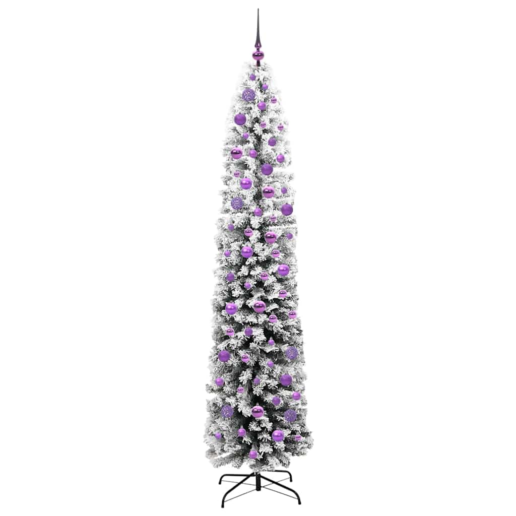 Albero di Natale artificiale con 300 LED Verde 210 cm