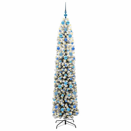 Albero di Natale artificiale con 300 LED Verde 210 cm