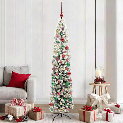 Albero di Natale artificiale con 300 LED Verde 210 cm