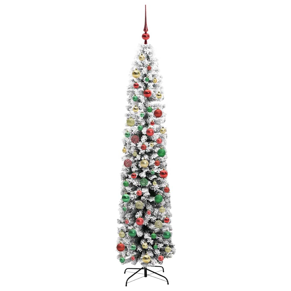 Albero di Natale artificiale con 300 LED Verde 210 cm