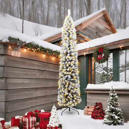 Albero di Natale artificiale con 300 LED Verde 240 cm